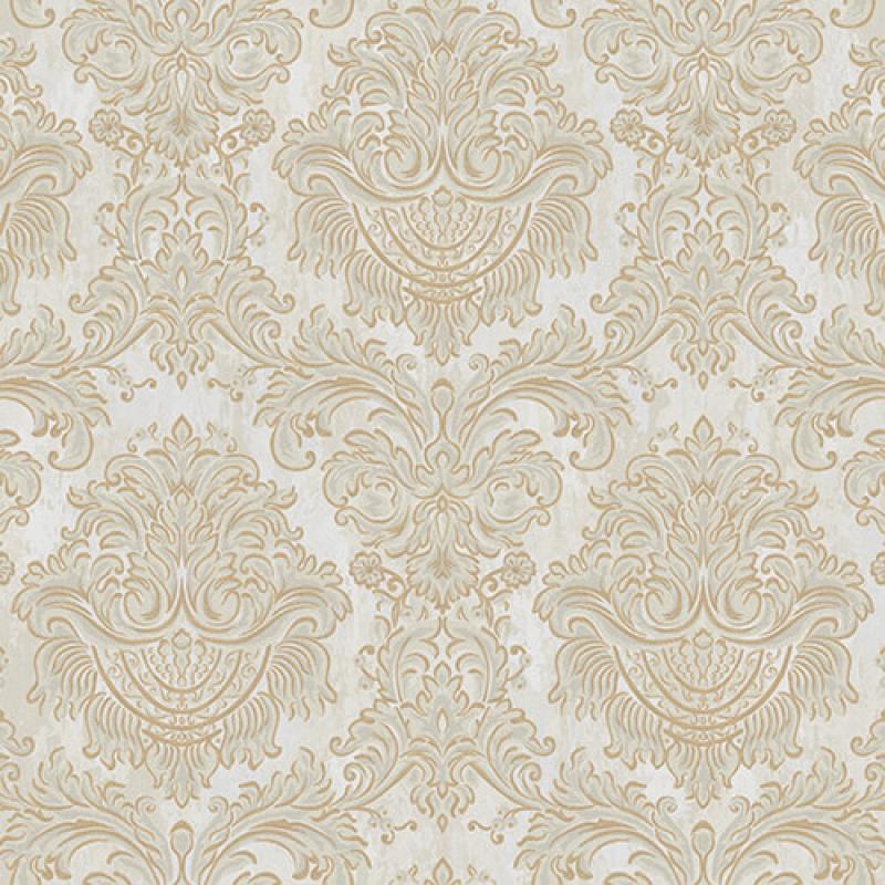 Gusto Wallpaper 7807 Serie | Rich baroque damask pattern wallpaper