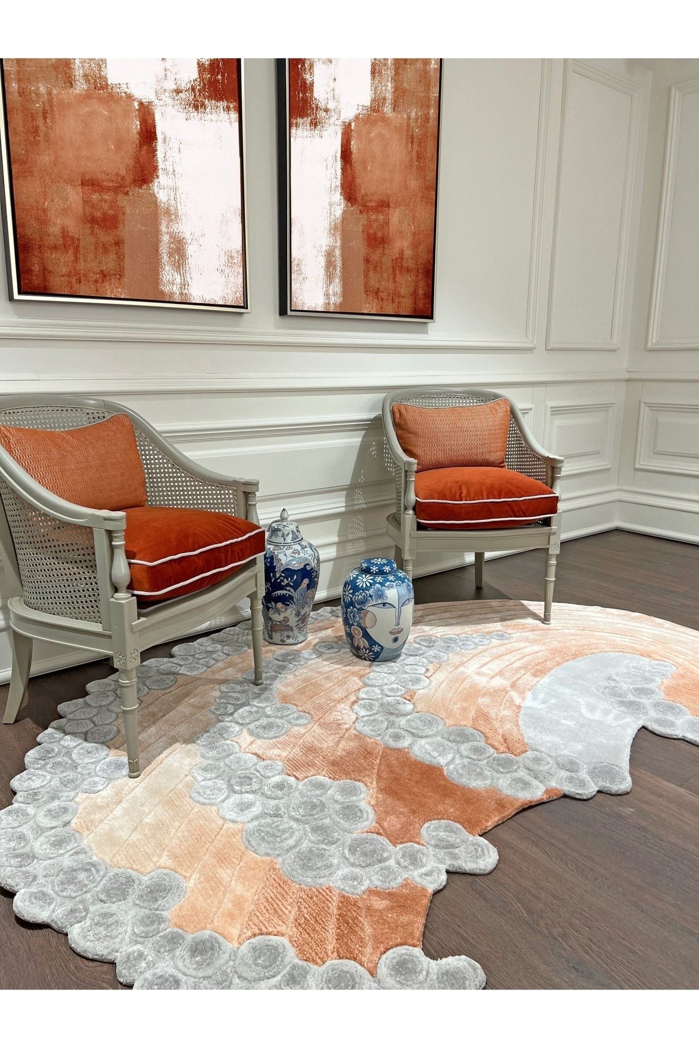 #Turkish_Carpets_Rugs# #Modern_Carpets# #Abrash_Carpets#Jewel 001-D