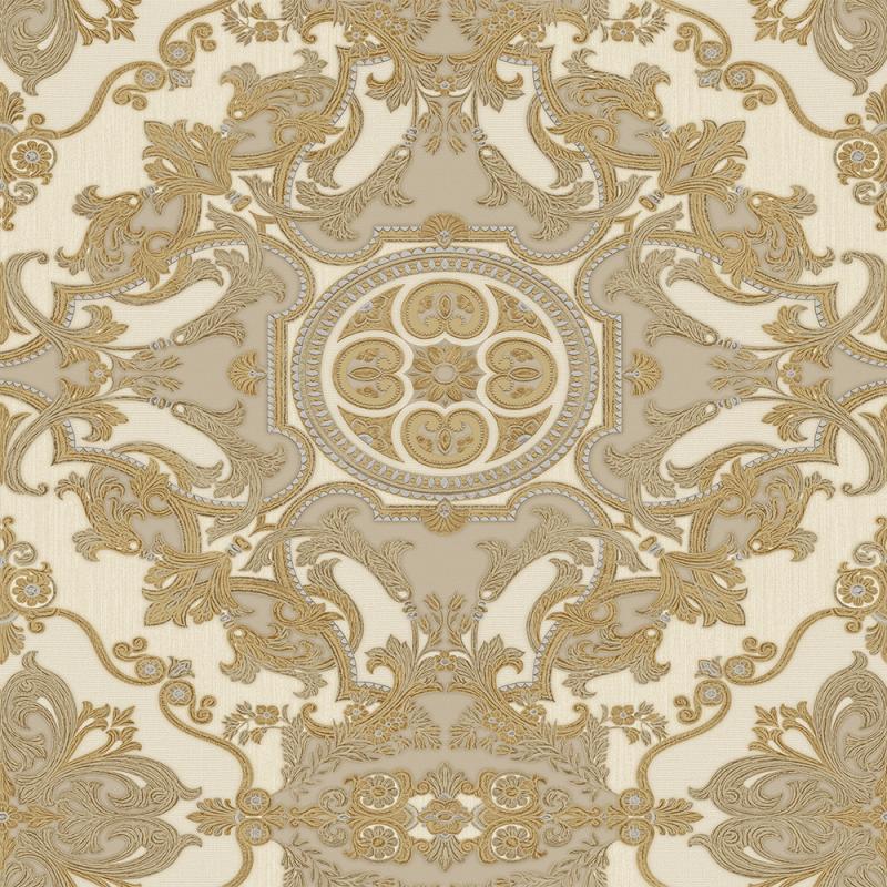 Gusto Wallpaper 1301 Series | Damask Design Wallpaper