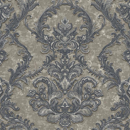 Gusto Wallpaper 1303 Series | Rich Damask Design Wallpaper