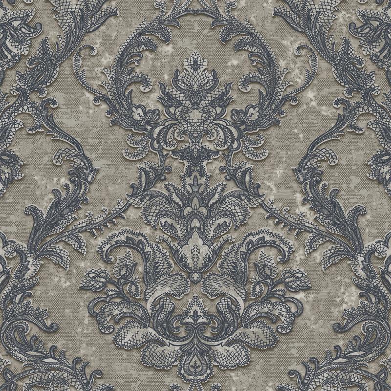 Gusto Wallpaper 1303 Series | Rich Damask Design Wallpaper