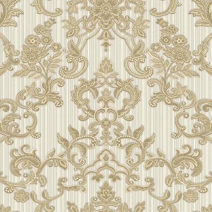 Gusto Wallpaper 1305 Series | Floral Damask Wallpaper