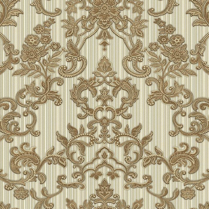 Gusto Wallpaper 1305 Series | Floral Damask Wallpaper