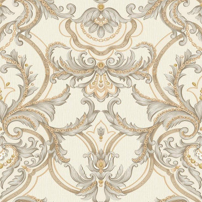 Gusto Wallpaper 1308 Series | Classical Damask Wallpaper