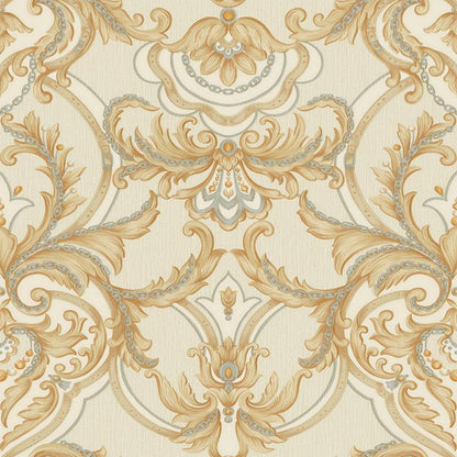 Gusto Wallpaper 1308 Series | Classical Damask Wallpaper