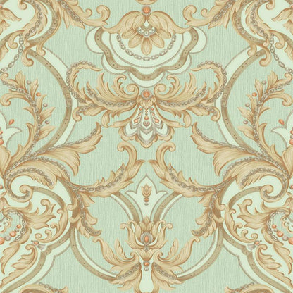 Gusto Wallpaper 1308 Series | Classical Damask Wallpaper