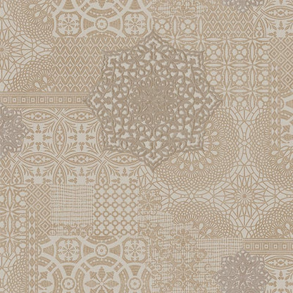Gusto Wallpaper 1409 Series | Geometric Damask Design Wallpaper