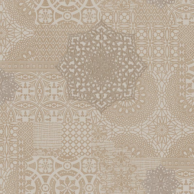 Gusto Wallpaper 1409 Series | Geometric Damask Design Wallpaper