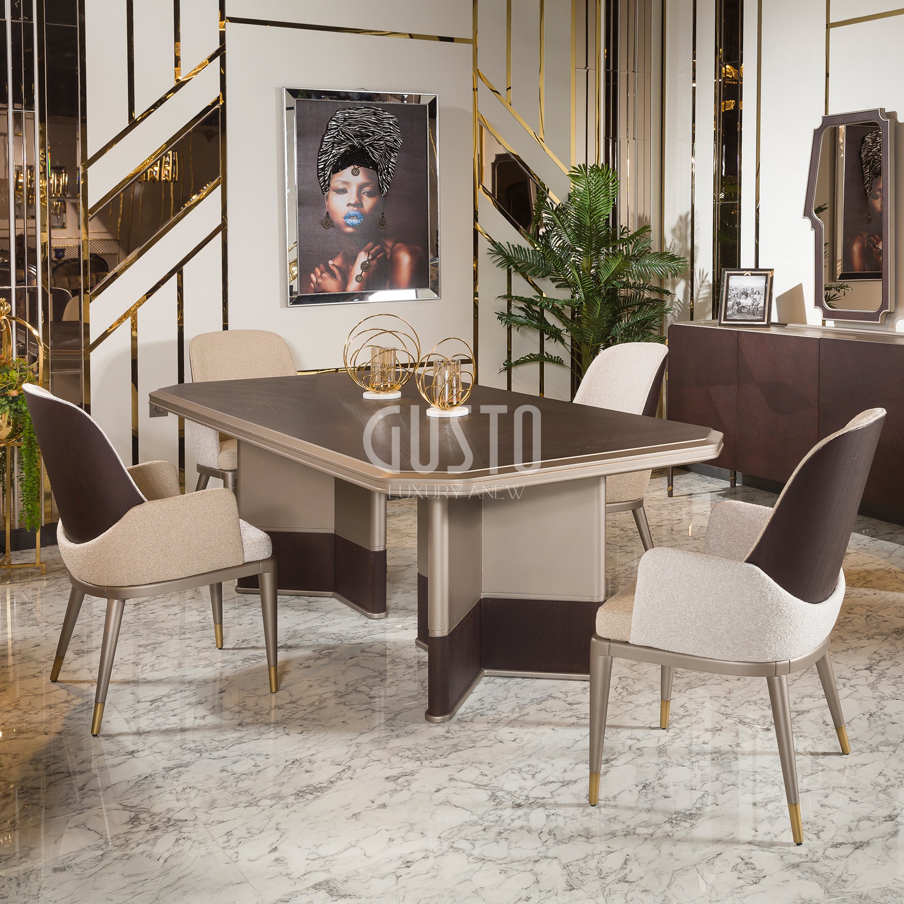 Portenza Modern Dining Set