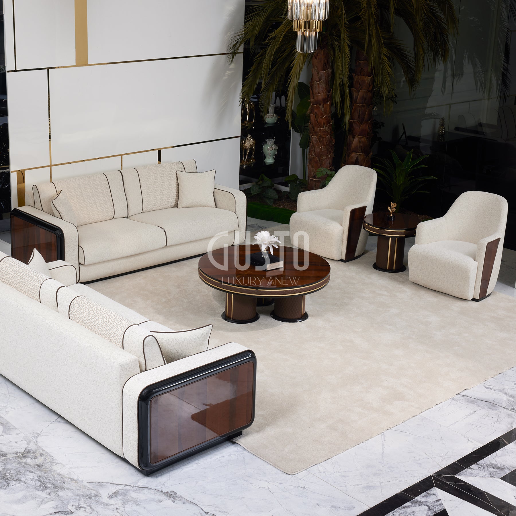 Milano Curve Sofa Set – Modern Minimalism with Refined Details