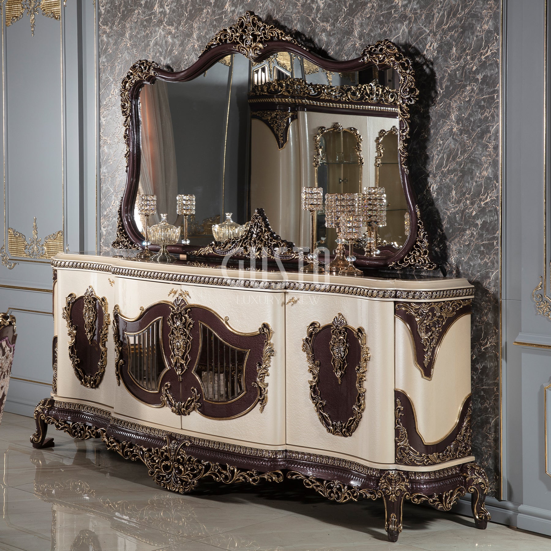 Versailles Royale Dining Set – Majestic Elegance & Exquisite Craftsmanship