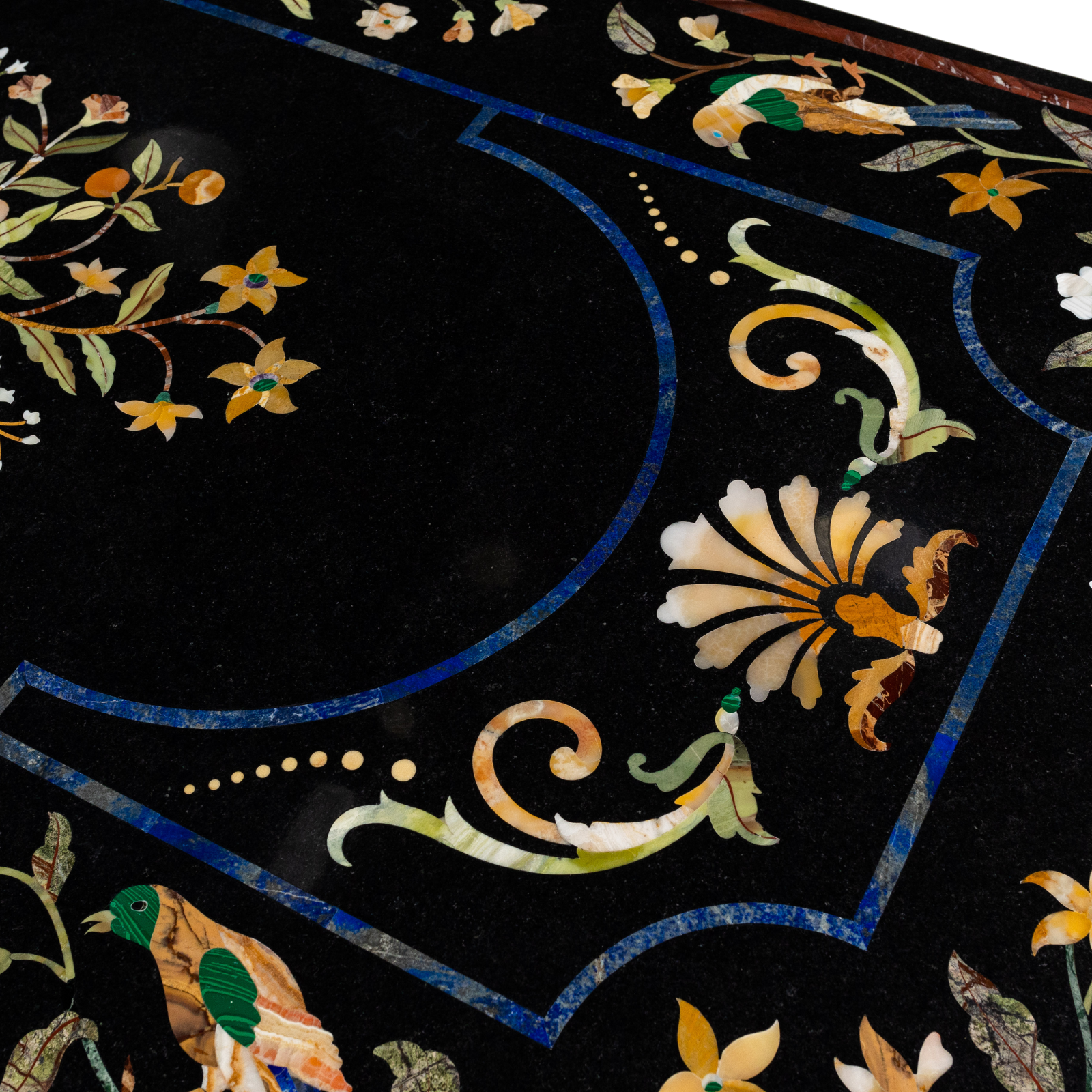 Pietra Dura Table – Notte Fiorita