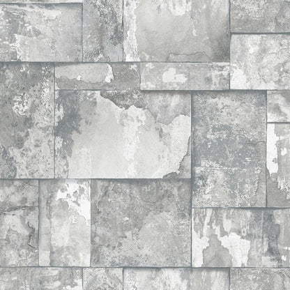 Gusto Wallpaper 23106 Series | Geometric Stone Design Wallpaper