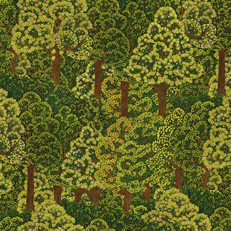 Gusto Wallpaper 24107 Series | Forest of Forms Design Wallpaper