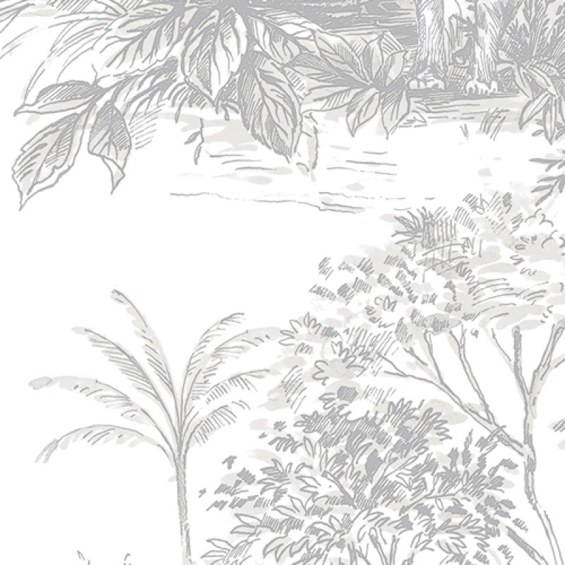 Gusto Wallpaper 24207 Series | Tropical Forest Design Wallpaper