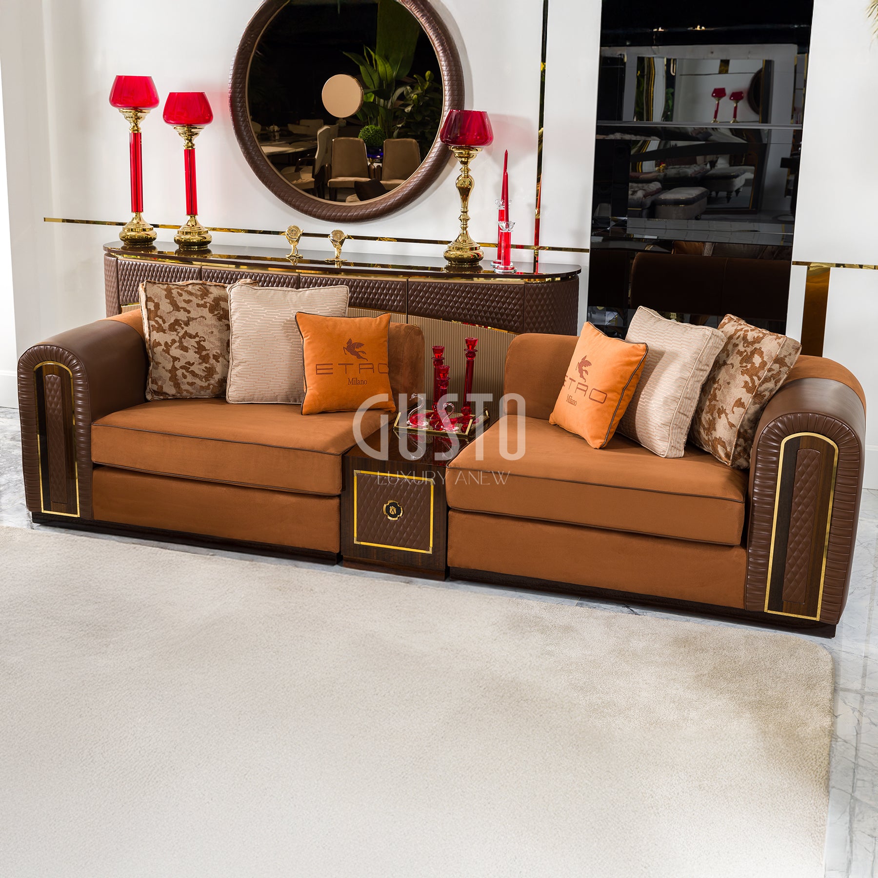 Monarch Modern Luxury Sofa Set