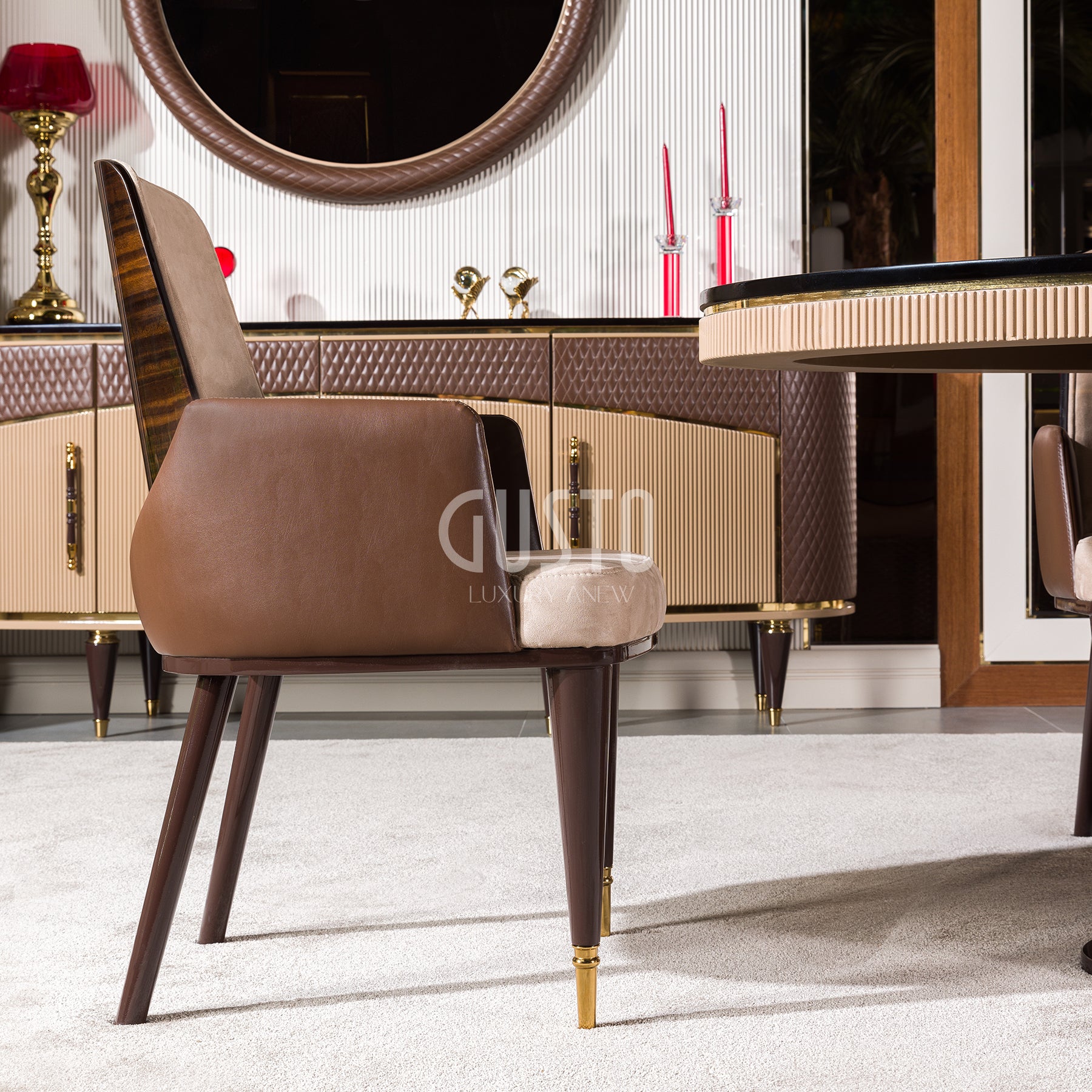 Monarch Modern Luxury Dining Set