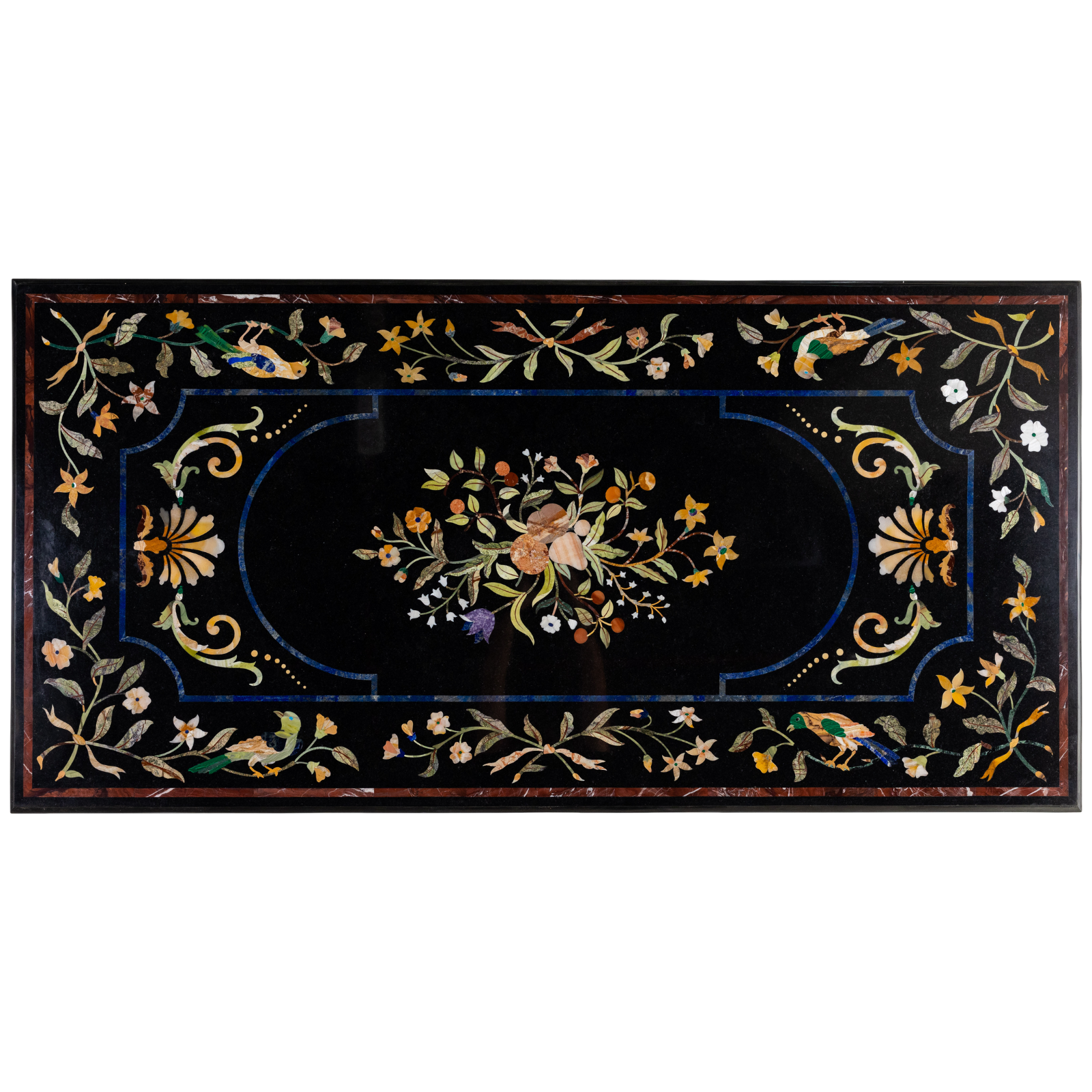 Pietra Dura Table – Notte Fiorita