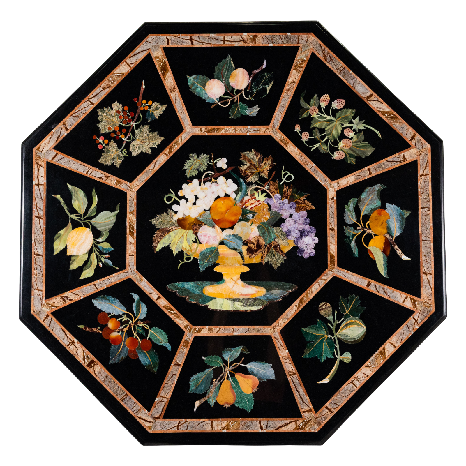 Pietra Dura Octagon – Frutti di Lusso