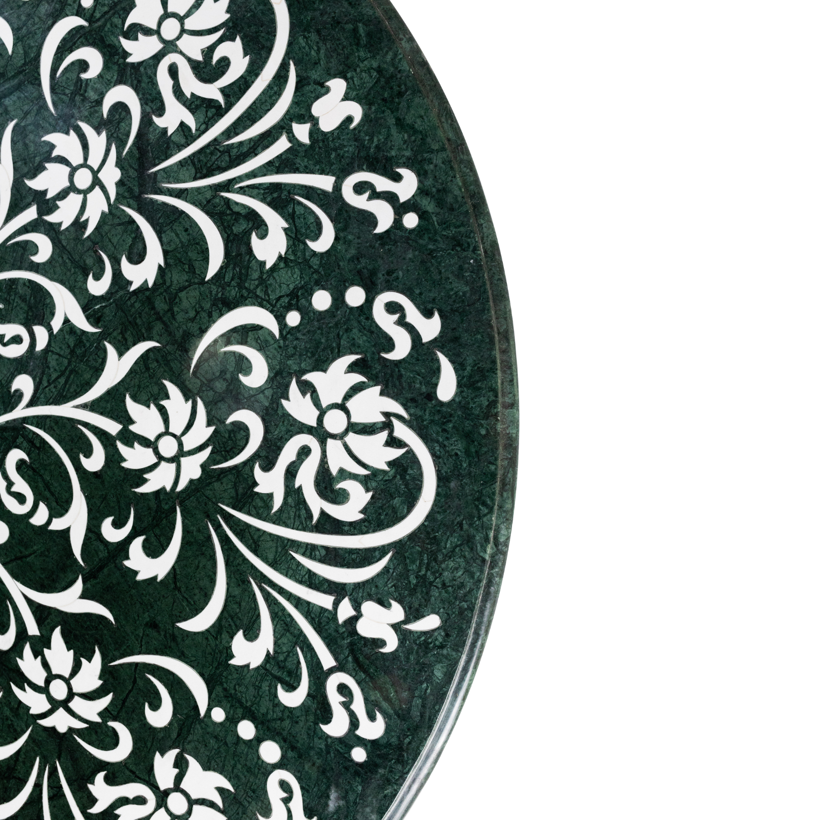 Pietra Dura Round – Mughal Garden