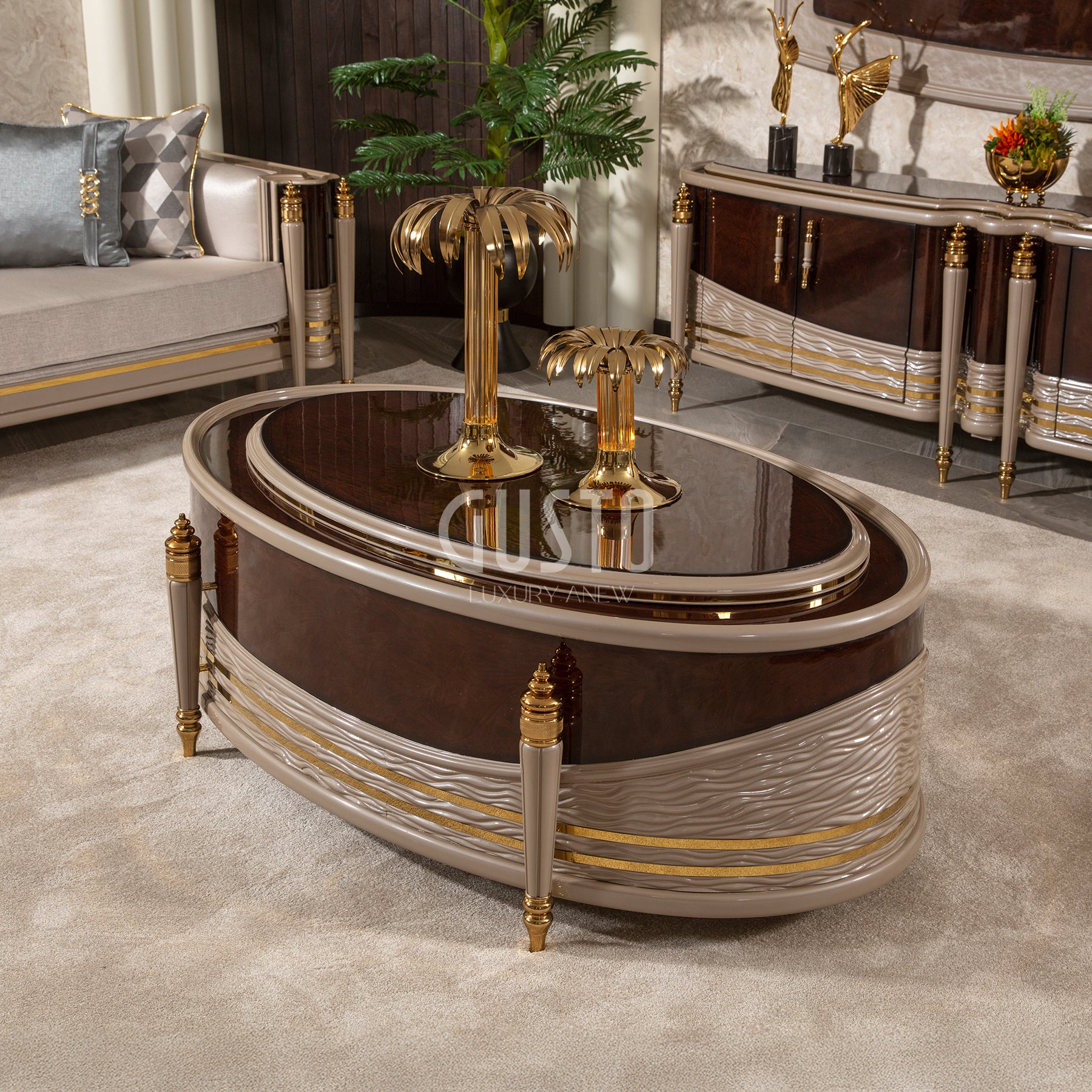 Montaro Crown Living Set