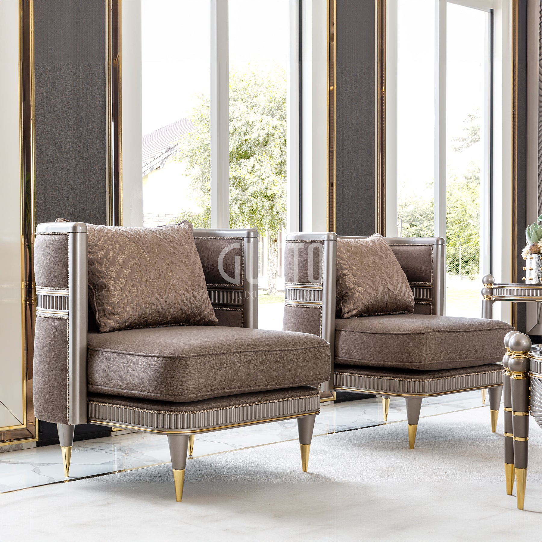 Regalia Luxe Sofa Set – Classic Glamour & Modern Craftsmanship