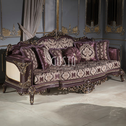 Versailles Royale Sofa Set – Classic Luxury with Ornate Detailing