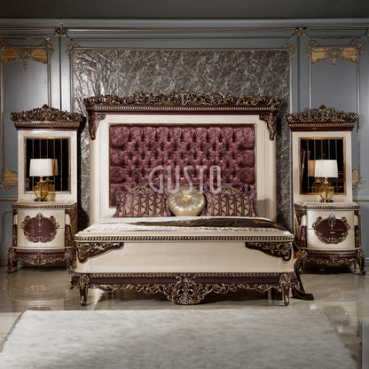 Versailles Royale Bedroom Set – Complete Luxury Ensemble