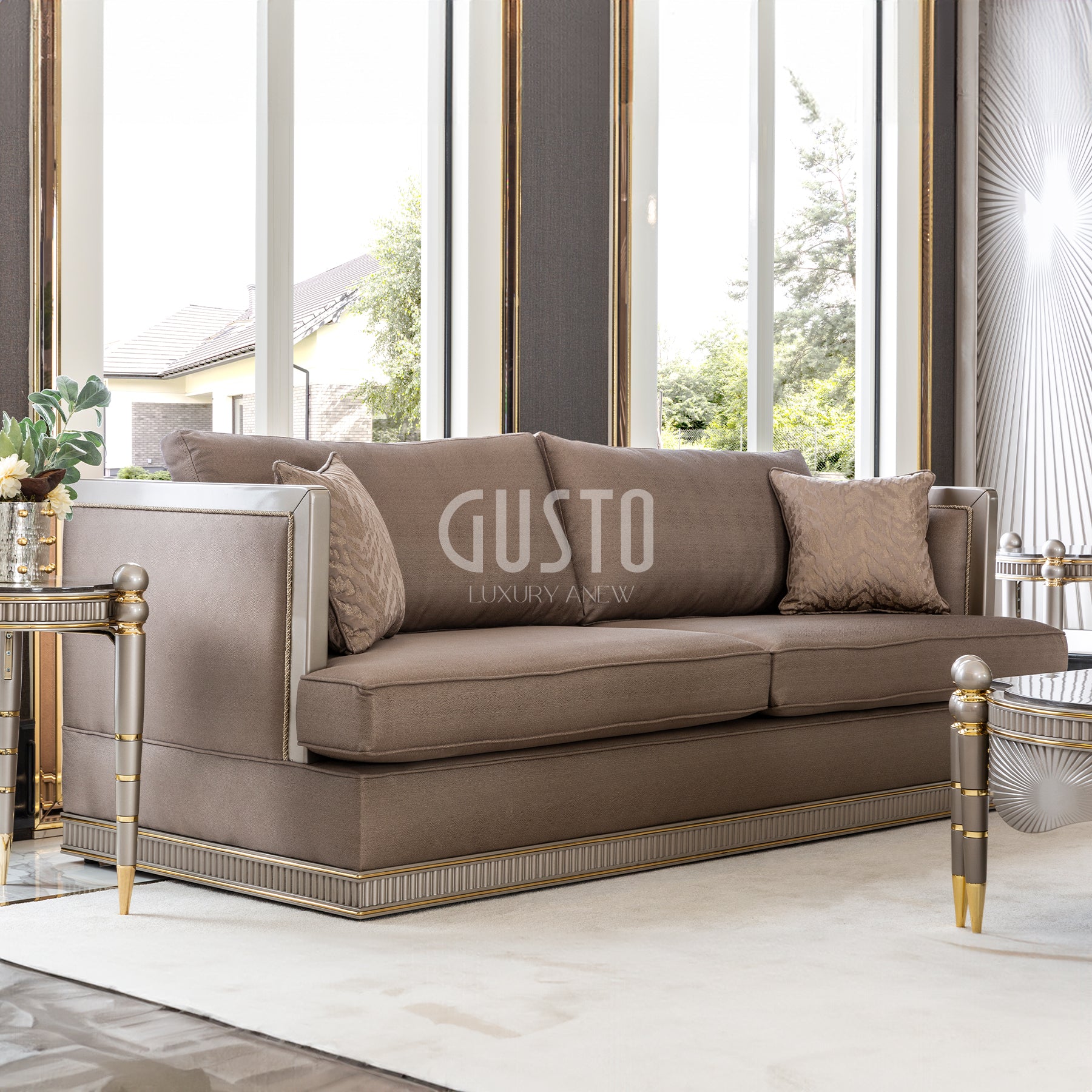 Regalia Luxe Sofa Set – Classic Glamour & Modern Craftsmanship