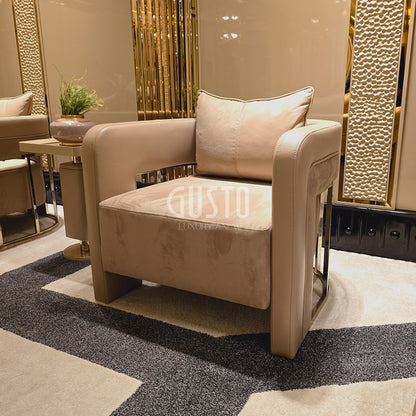 Capri Luxe Sofa Set – Contemporary Elegance in Soft Neutrals