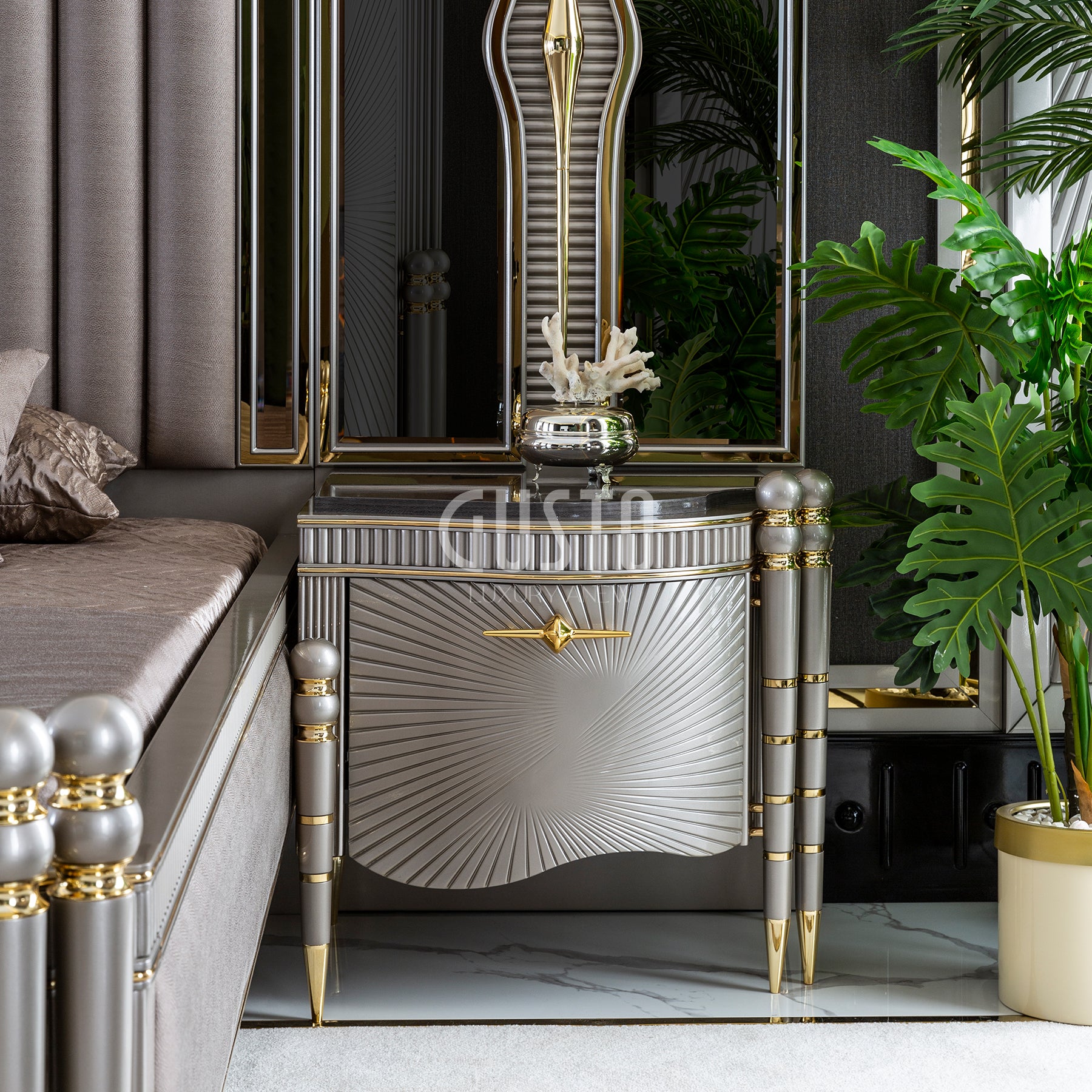 Regalia Luxe Bedroom Set – Sophisticated Comfort & Timeless Elegance
