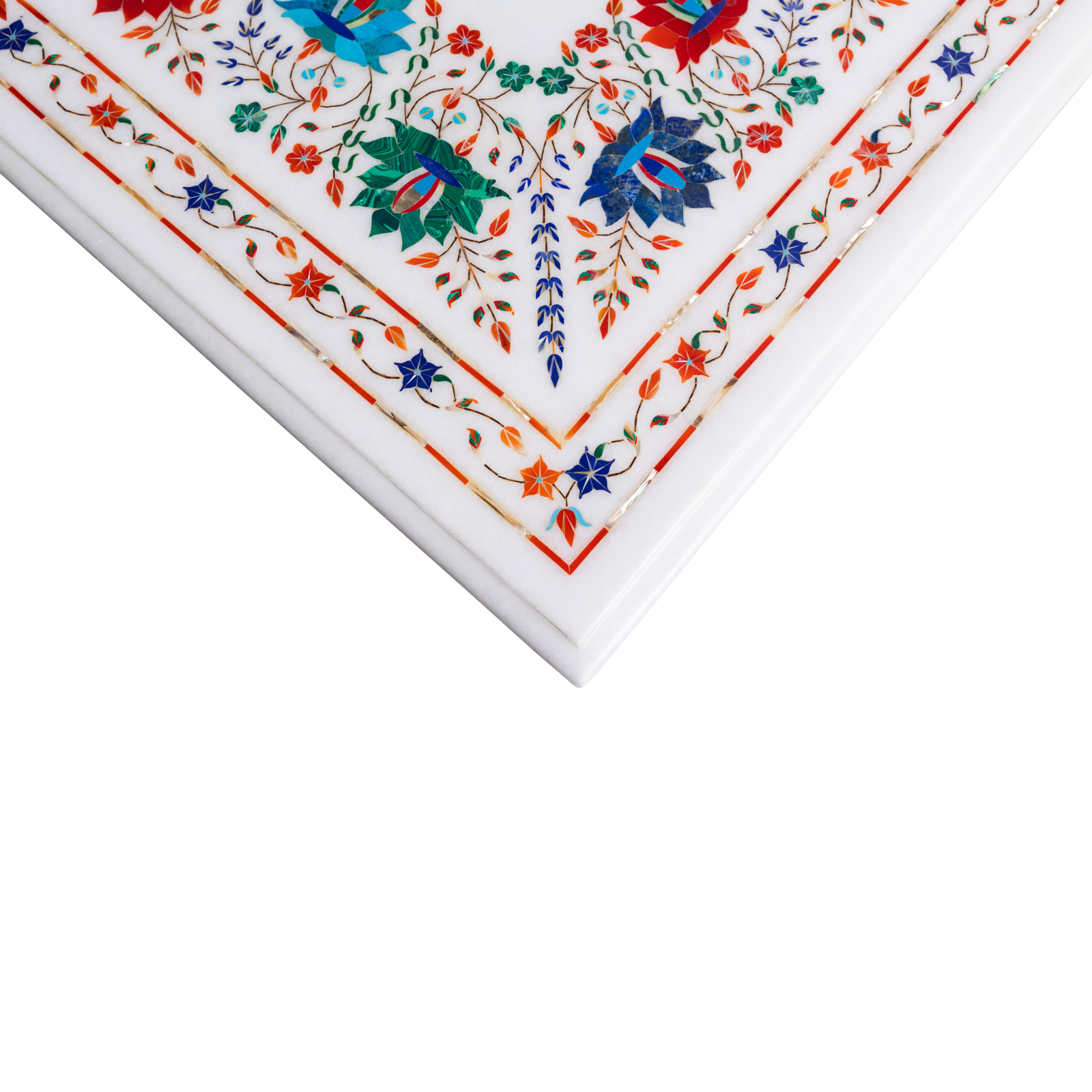 Pietra Dura Table – Jaipur Lotus Harmony