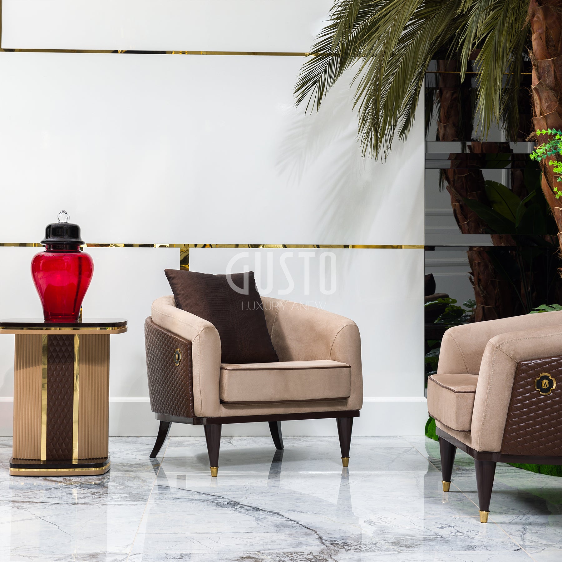 Monarch Modern Luxury Sofa Set