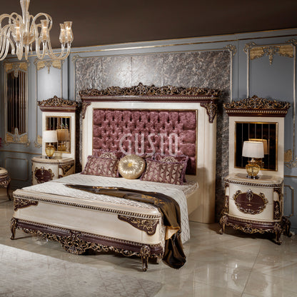 Versailles Royale Bedroom Set – Complete Luxury Ensemble