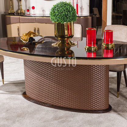 Monarch Modern Luxury Dining Set
