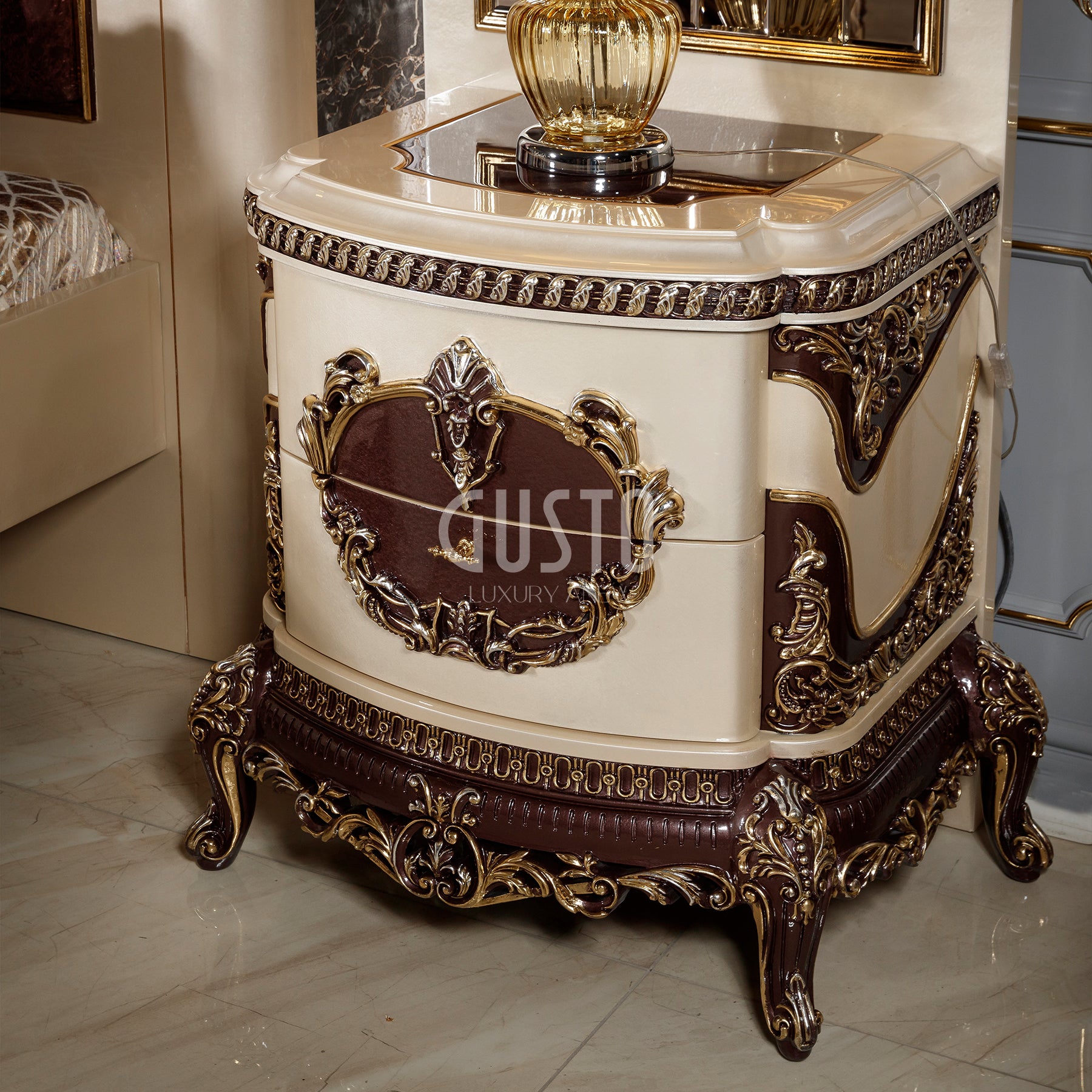 Versailles Royale Bedroom Set – Complete Luxury Ensemble
