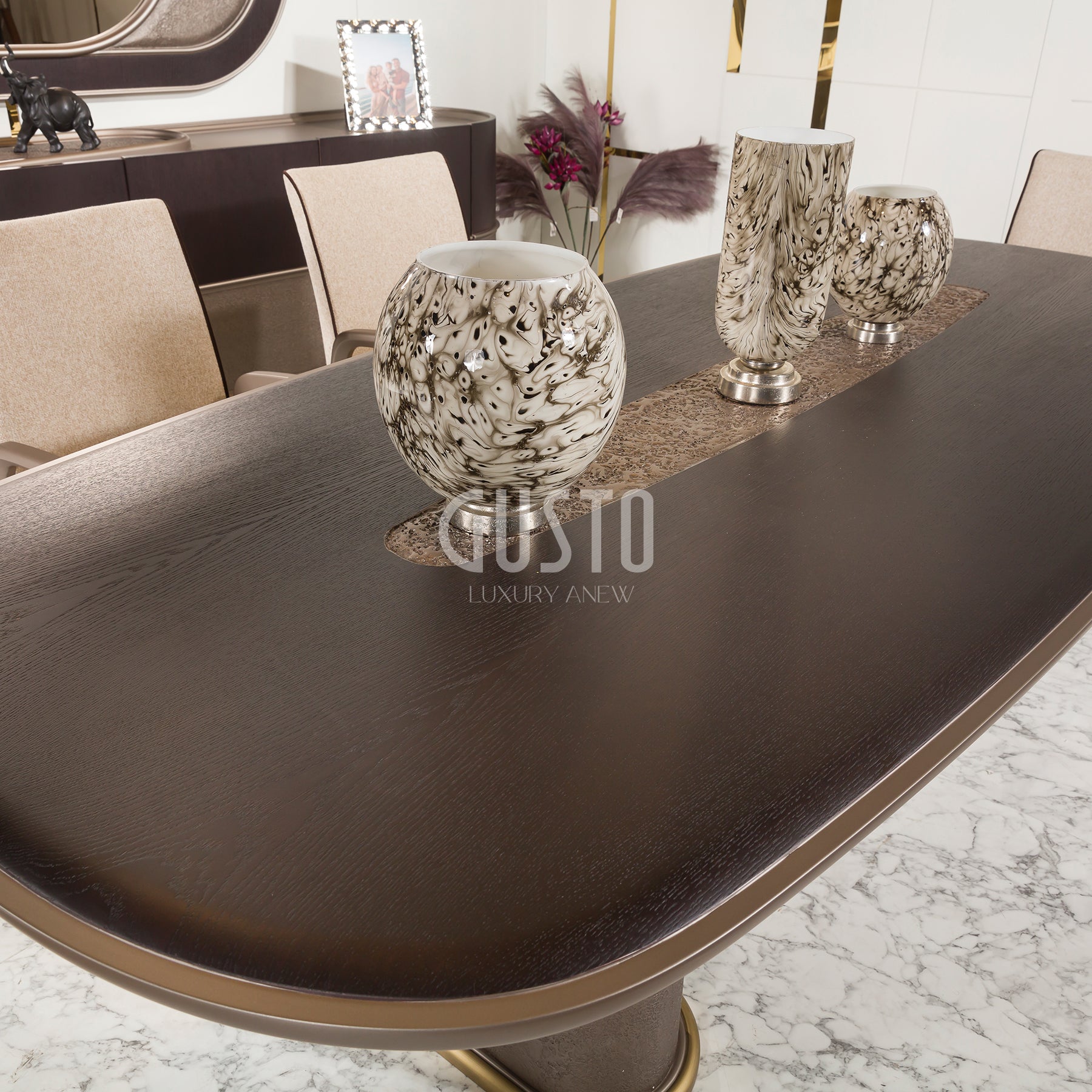 Valenza Modern Luxury Dining Set