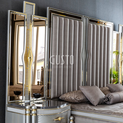 Regalia Luxe Bedroom Set – Sophisticated Comfort & Timeless Elegance
