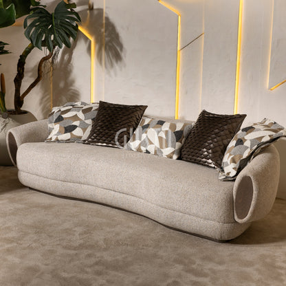 Arcadia Curve Modern Luxury Sofa Set