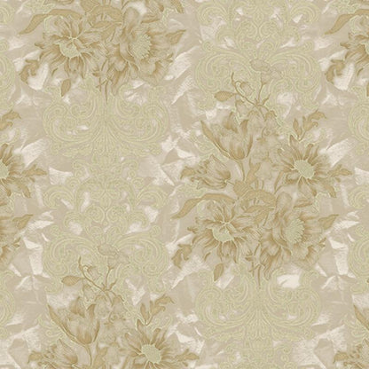 Gusto Wallpaper 7805 Serie | Floral detailed Rococo damask pattern wallpaper