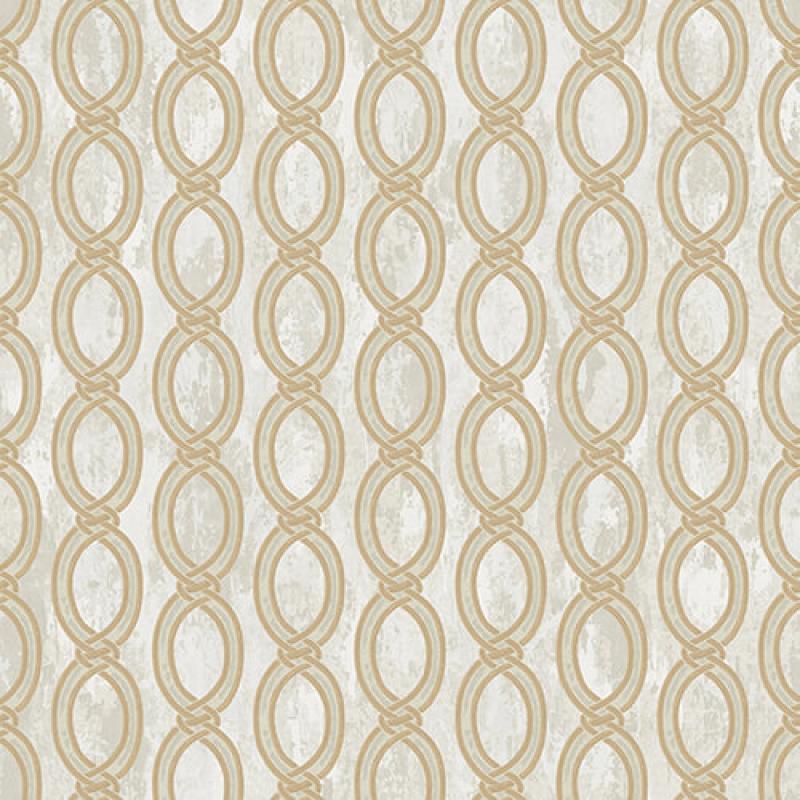 Gusto Wallpaper 7808 Serie | Wallpaper with stylized chain pattern