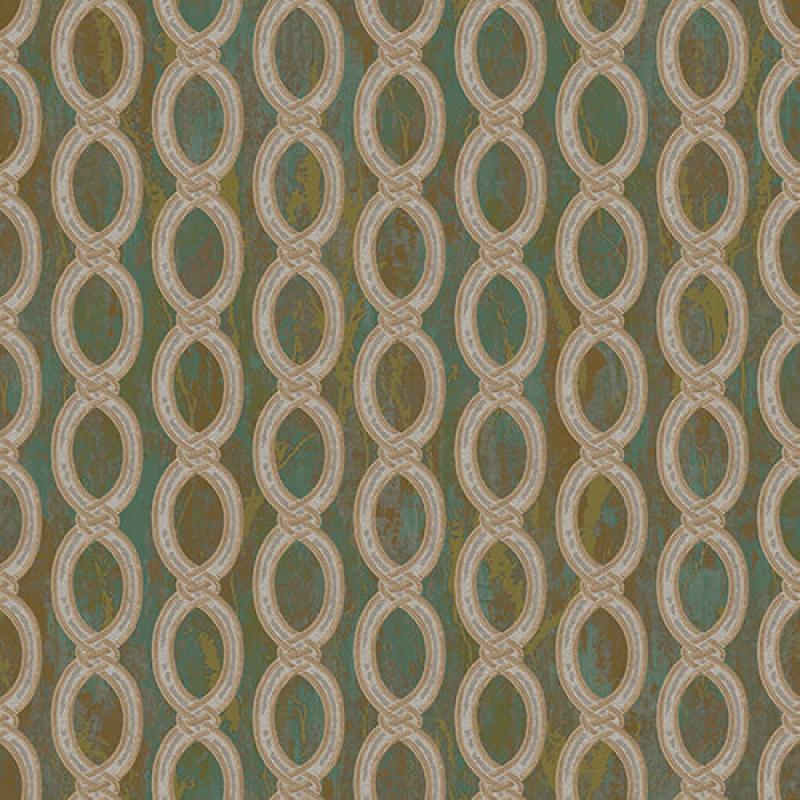 Gusto Wallpaper 7808 Serie | Wallpaper with stylized chain pattern