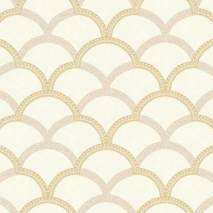Gusto Wallpaper 7811 Serie | Simple waves ornament wallpaper