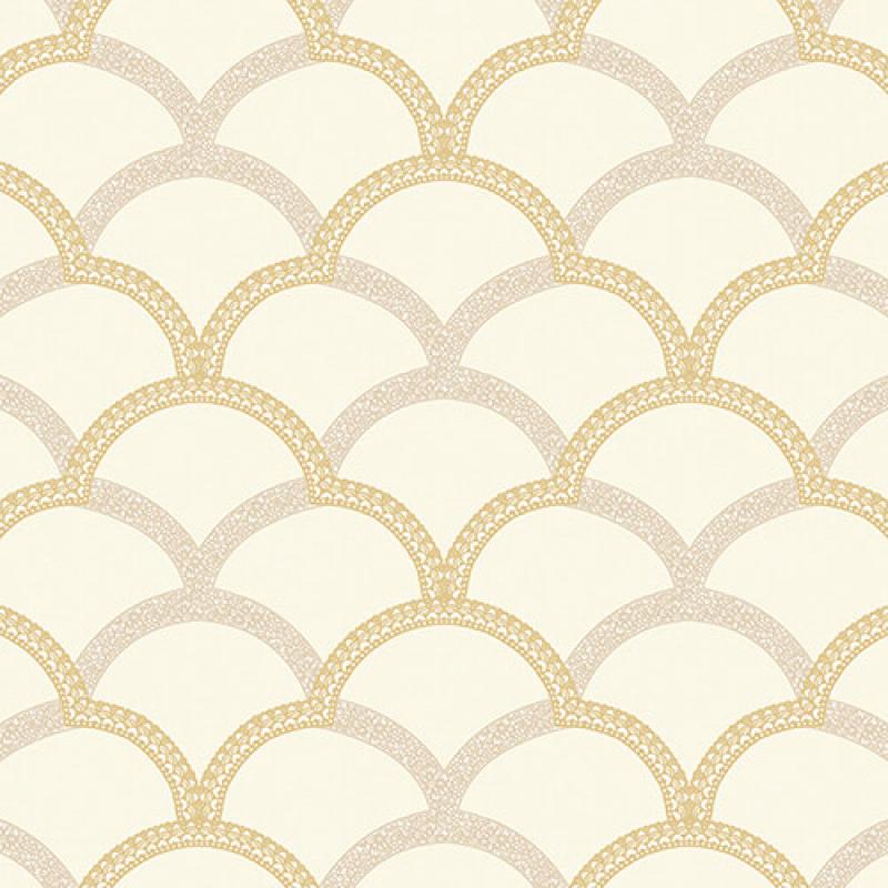 Gusto Wallpaper 7811 Serie | Simple waves ornament wallpaper