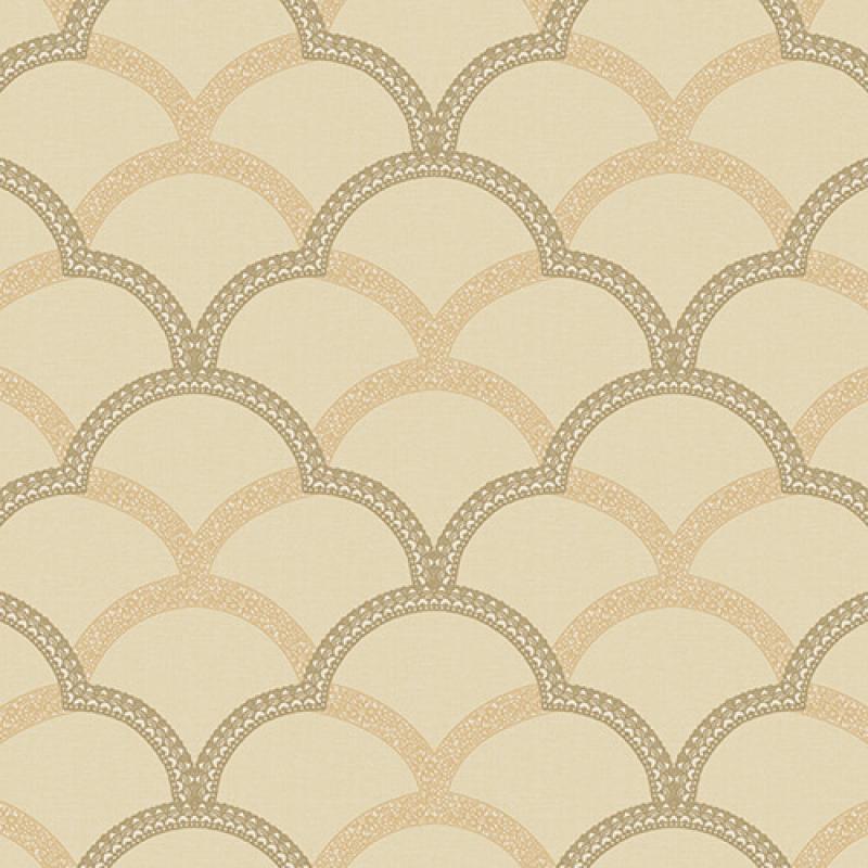 Gusto Wallpaper 7811 Serie | Simple waves ornament wallpaper