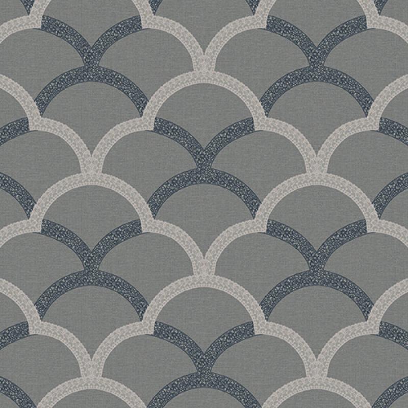 Gusto Wallpaper 7811 Serie | Simple waves ornament wallpaper