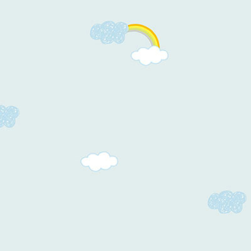 Gusto Wallpaper 8902 Serie | Sky Based Wallpaper with Clouds and Rainbows