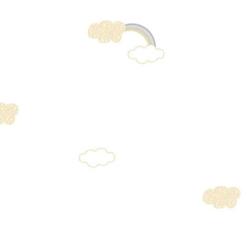 Gusto Wallpaper 8902 Serie | Sky Based Wallpaper with Clouds and Rainbows