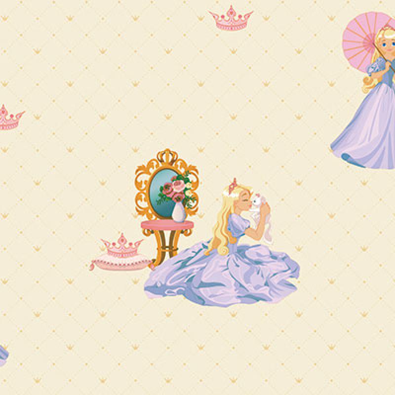 Gusto Wallpaper 8910 Serie | Wallpaper with Princess Themed