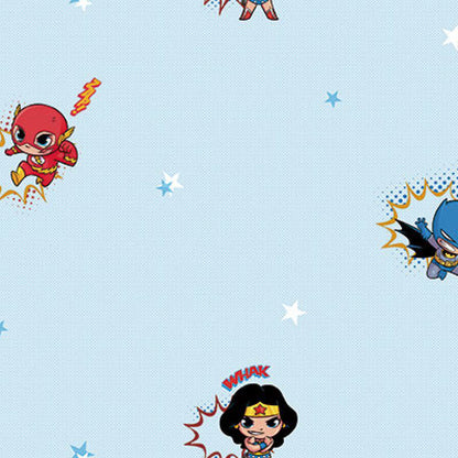 Gusto Wallpaper 8912 Serie | Wallpaper with Popular Mini DC Heroes